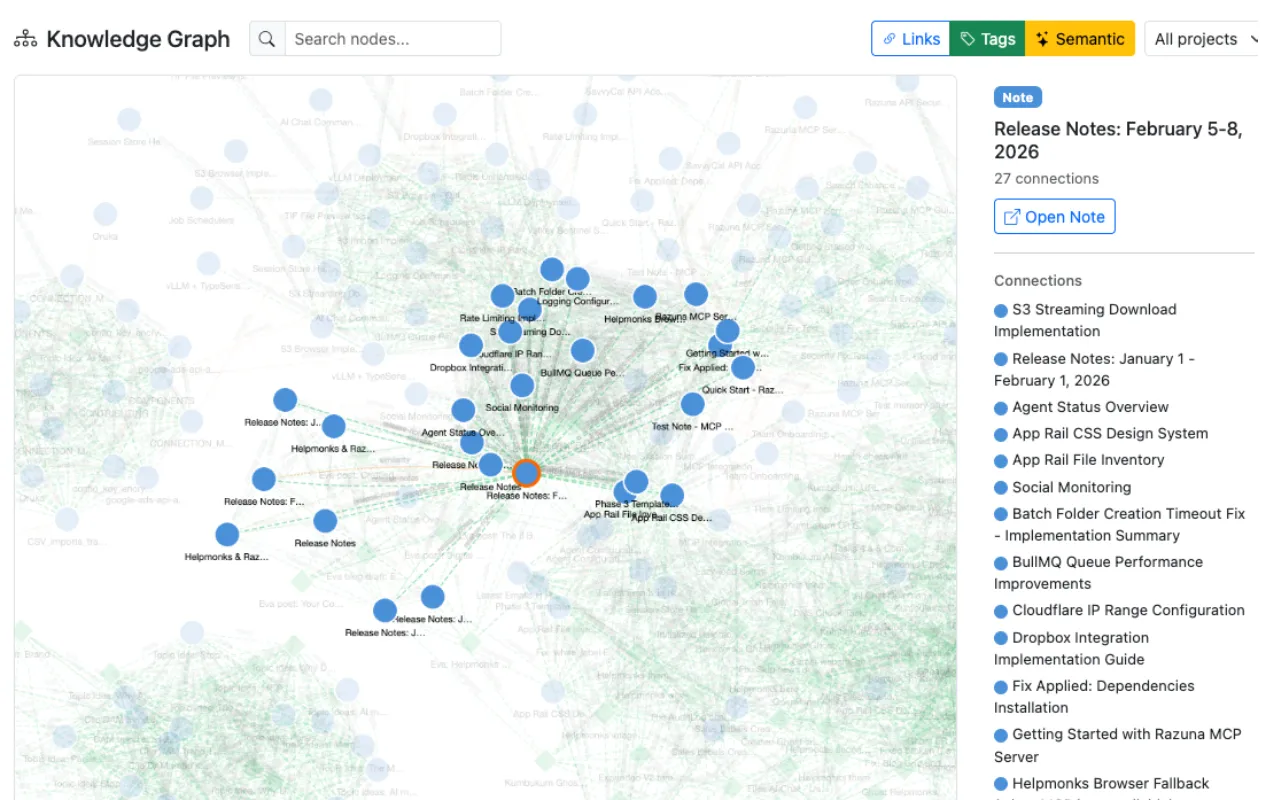 Kumbukum URL entry screenshot
