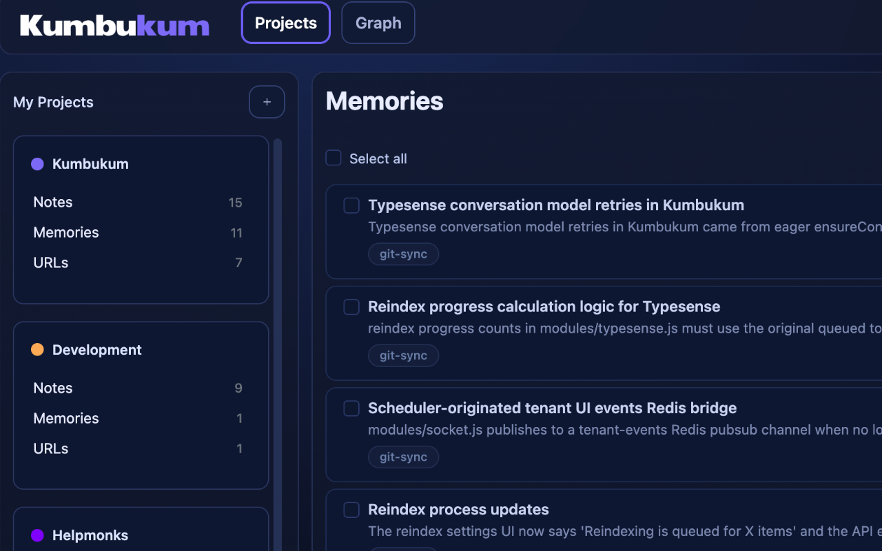 Store memories and notes and more in Kumbukum